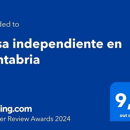 Casa Independiente En Cantabria Pedrena Luaran gambar